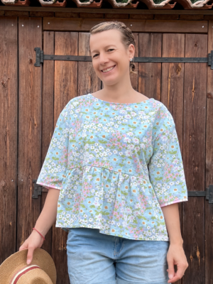 Blouse Bessy Paquerettes