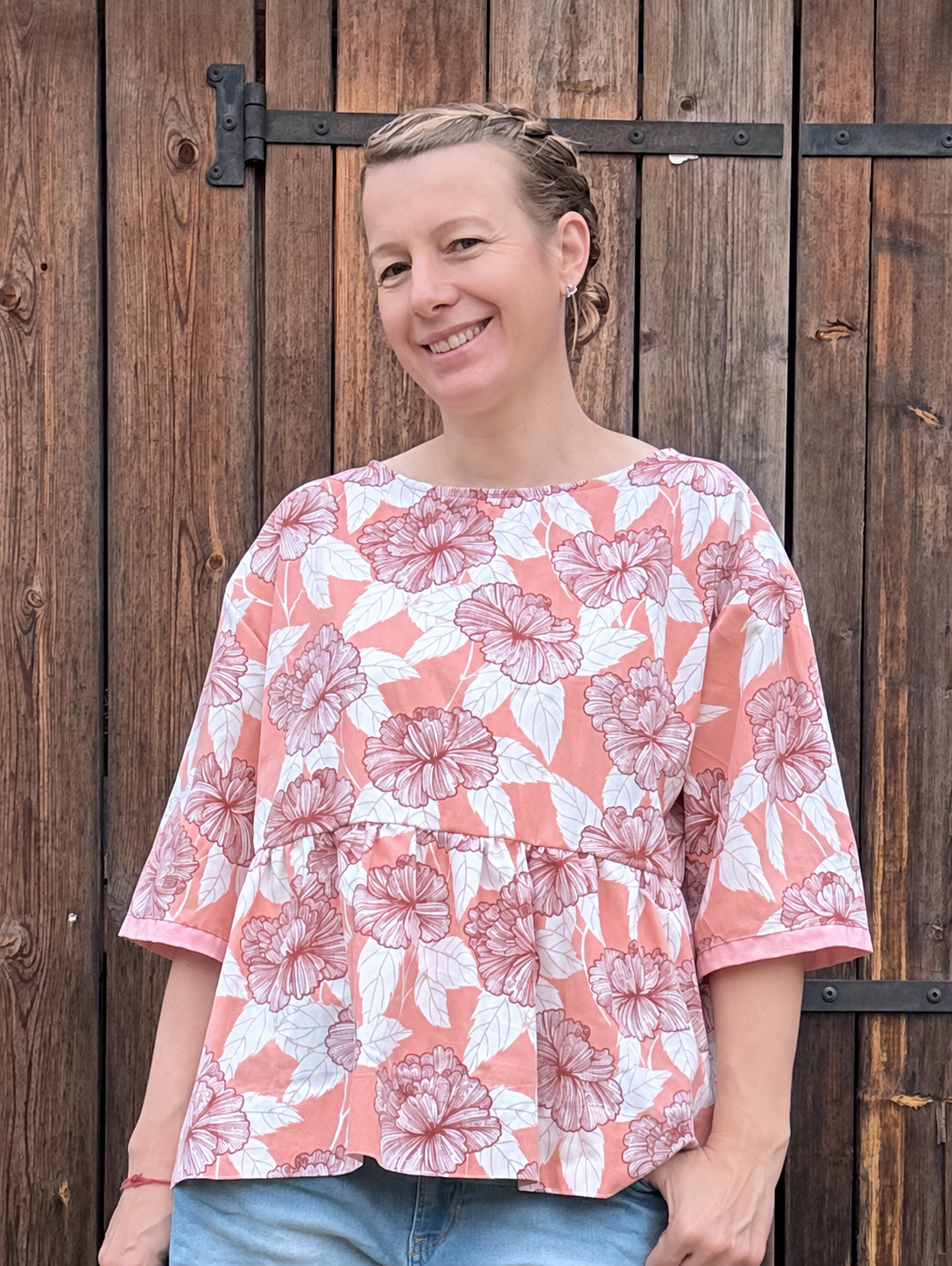 Blouse Bessy Pivoines