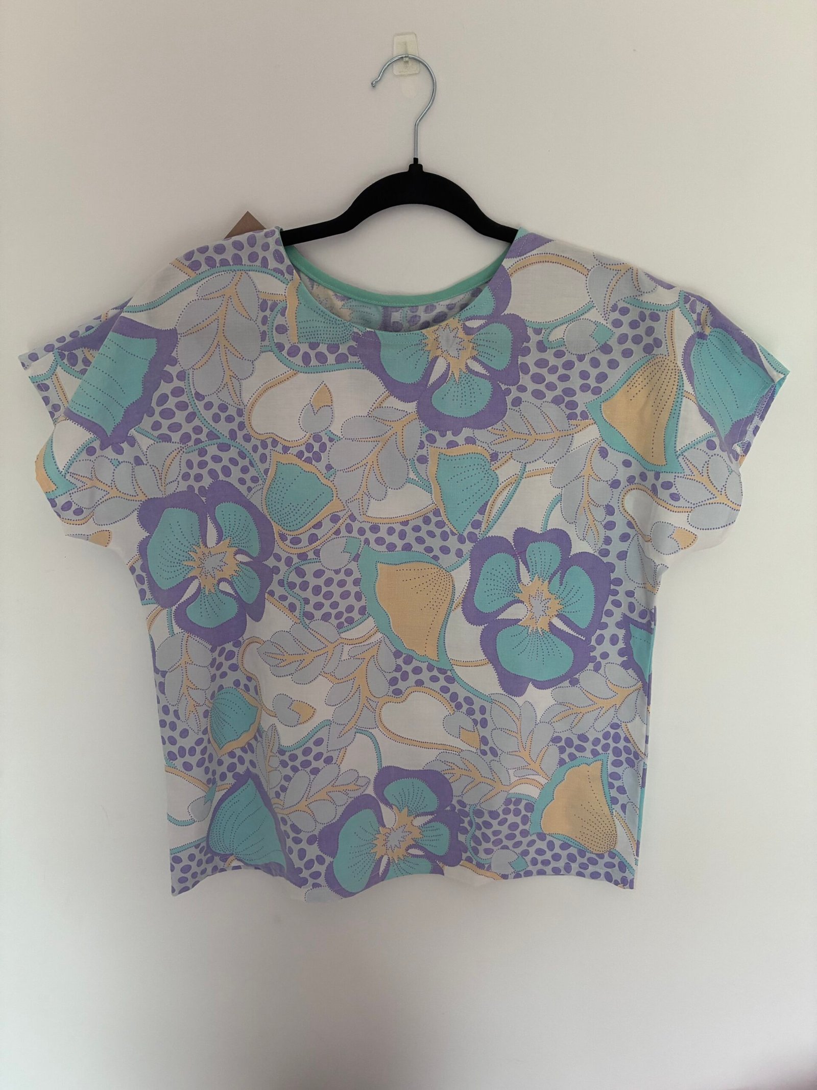 Top Marthe Flower bleu – Image 4
