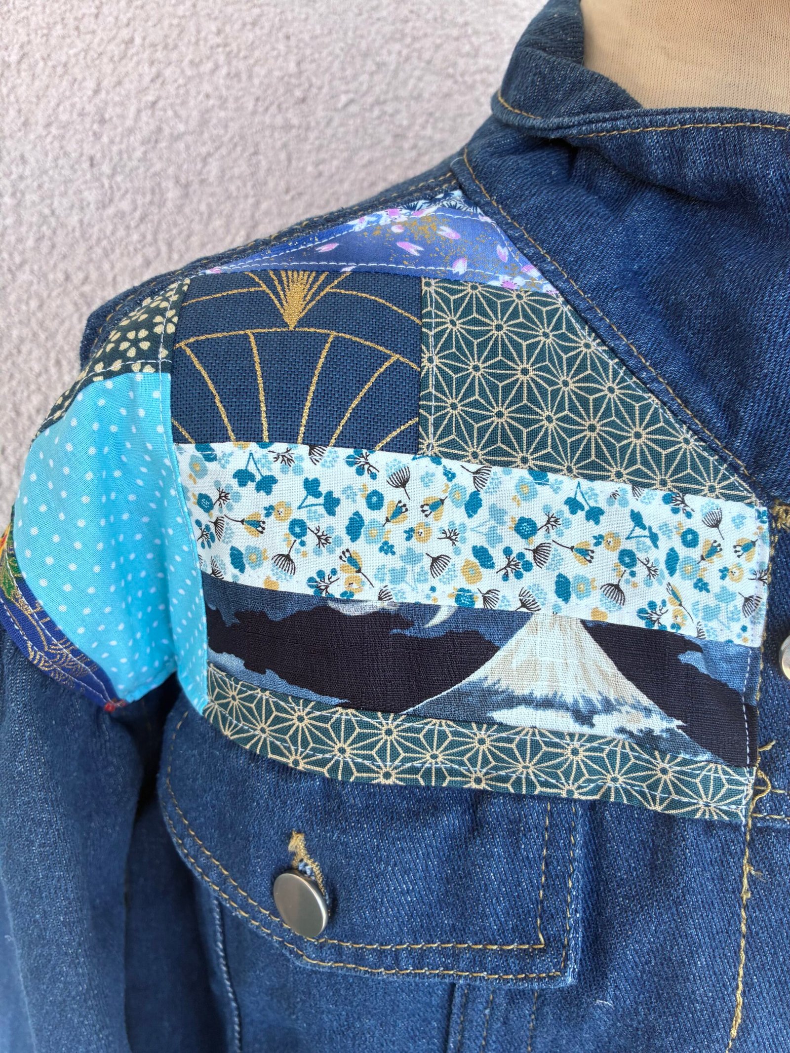 Veste en Jean Isabelle – Image 2