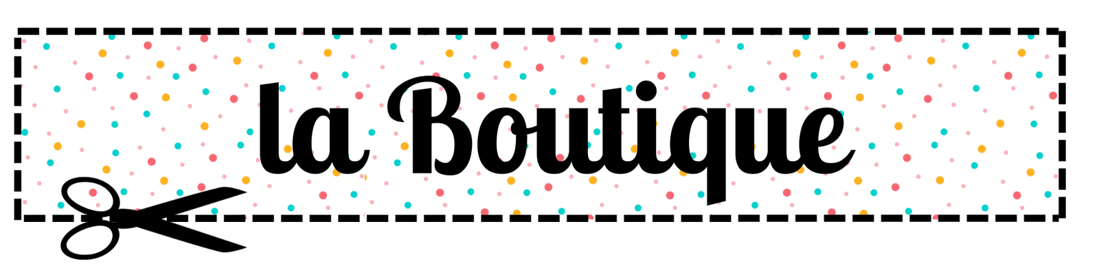 enseigne la boutique