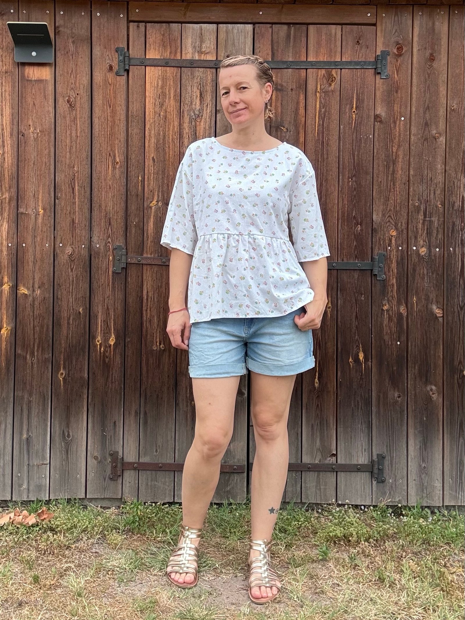 Blouse Bessy Myosotis – Image 2