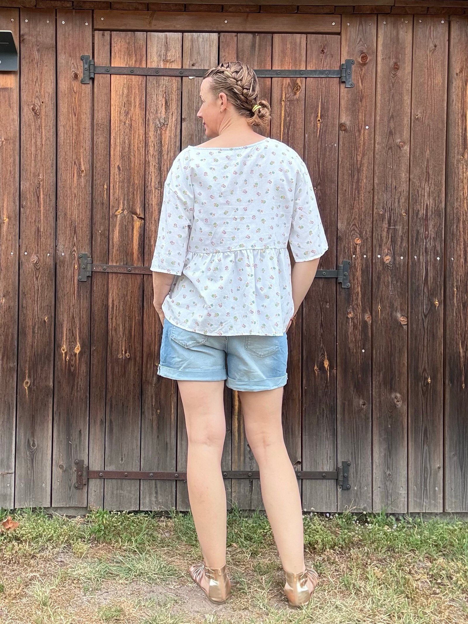 Blouse Bessy Myosotis – Image 3
