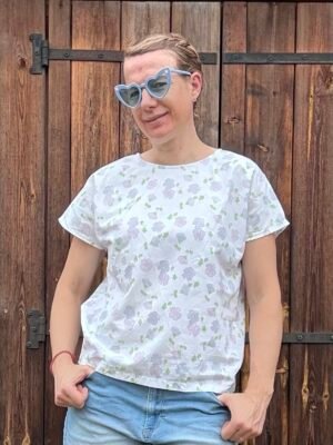 Top Marthe Violettes