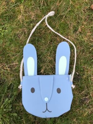 Mini sac lapin bleu