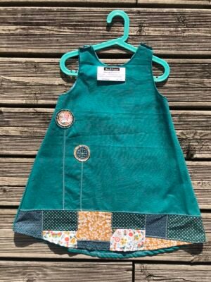Robe Clo' 6 ans Bleu canard