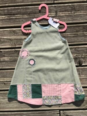 Robe Clo' 6 ans Grise/verte