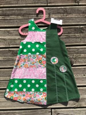 Robe Clo' 6 ans Verte verti