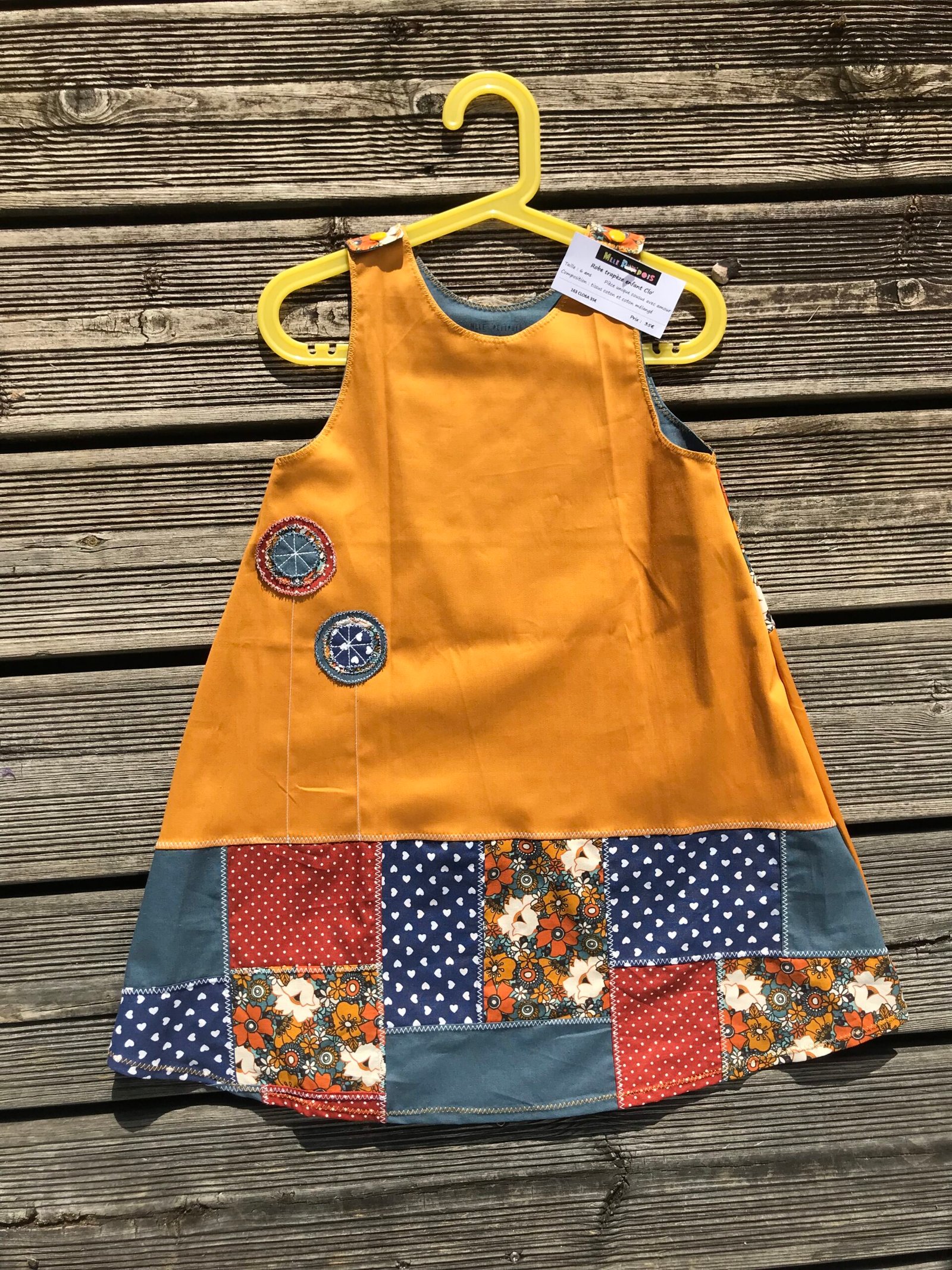 Robe Clo' 6 ans Camel