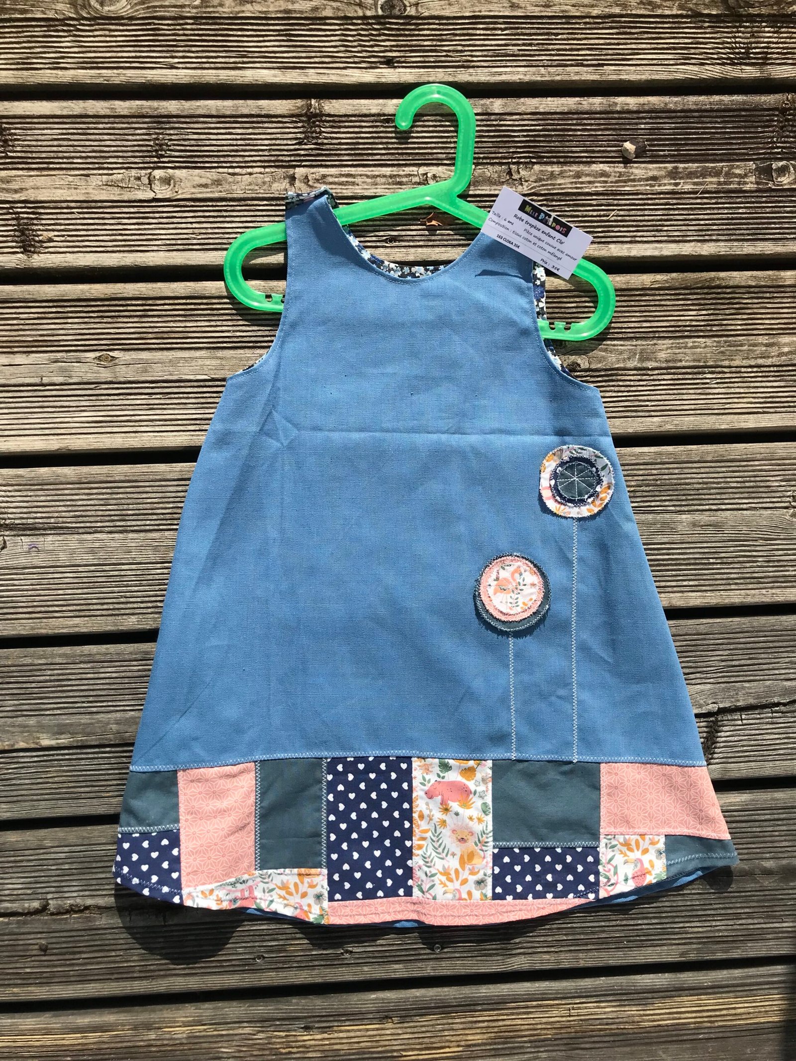 Robe Clo' 6 ans Bleu