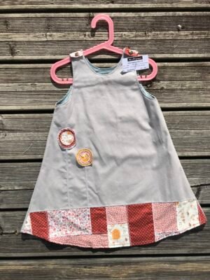 Robe Clo' 6 ans Gris noisette
