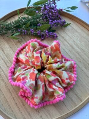 Chouchou chic rose