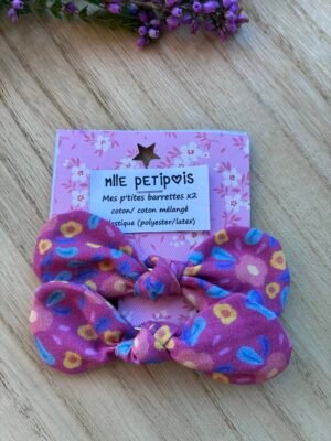 Mes p’tites barrettes roses