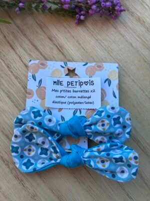 Mes p’tites barrettes Turquoises
