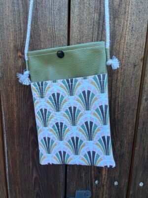 Mini pochette kaki