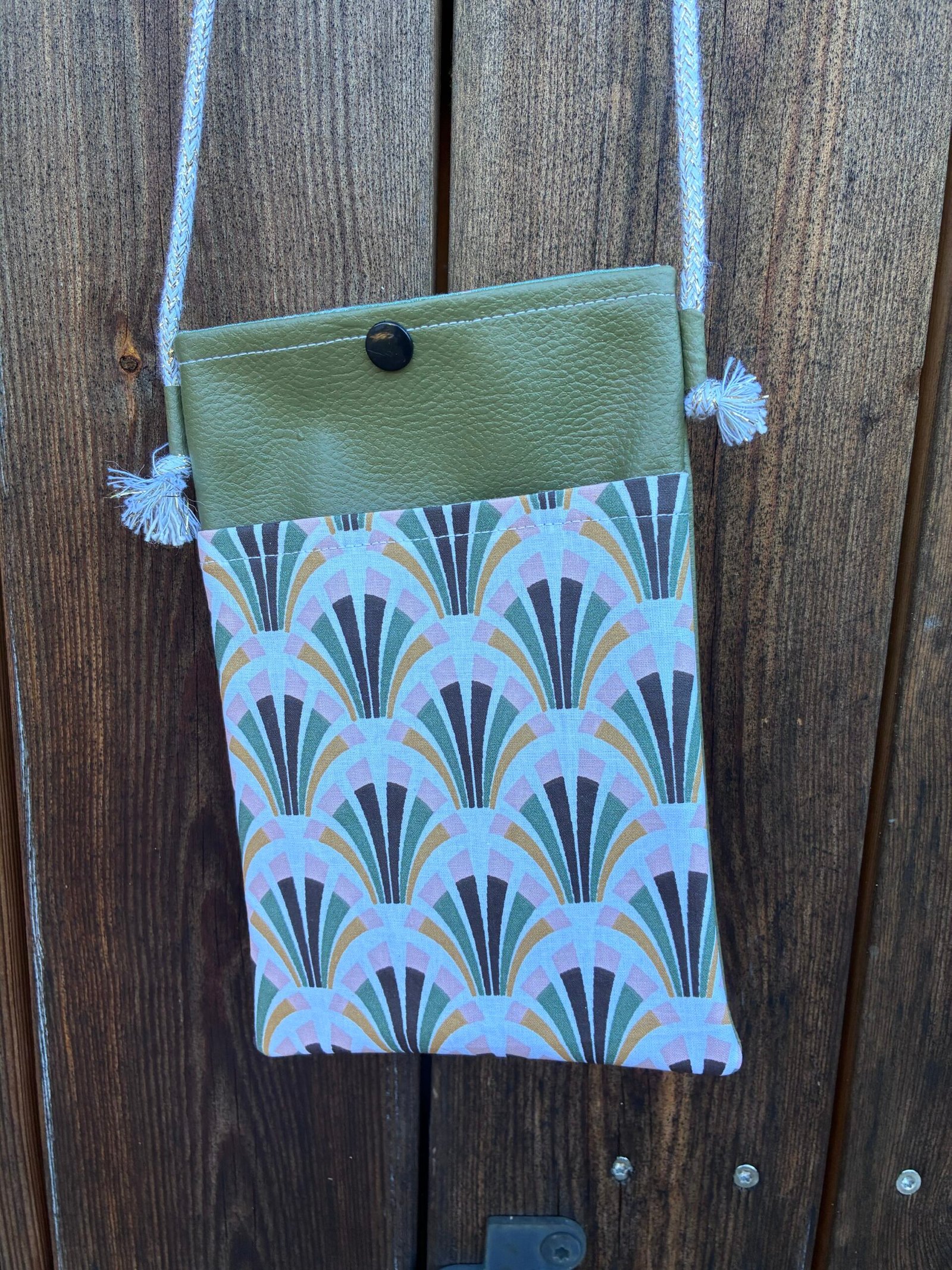 Mini pochette kaki