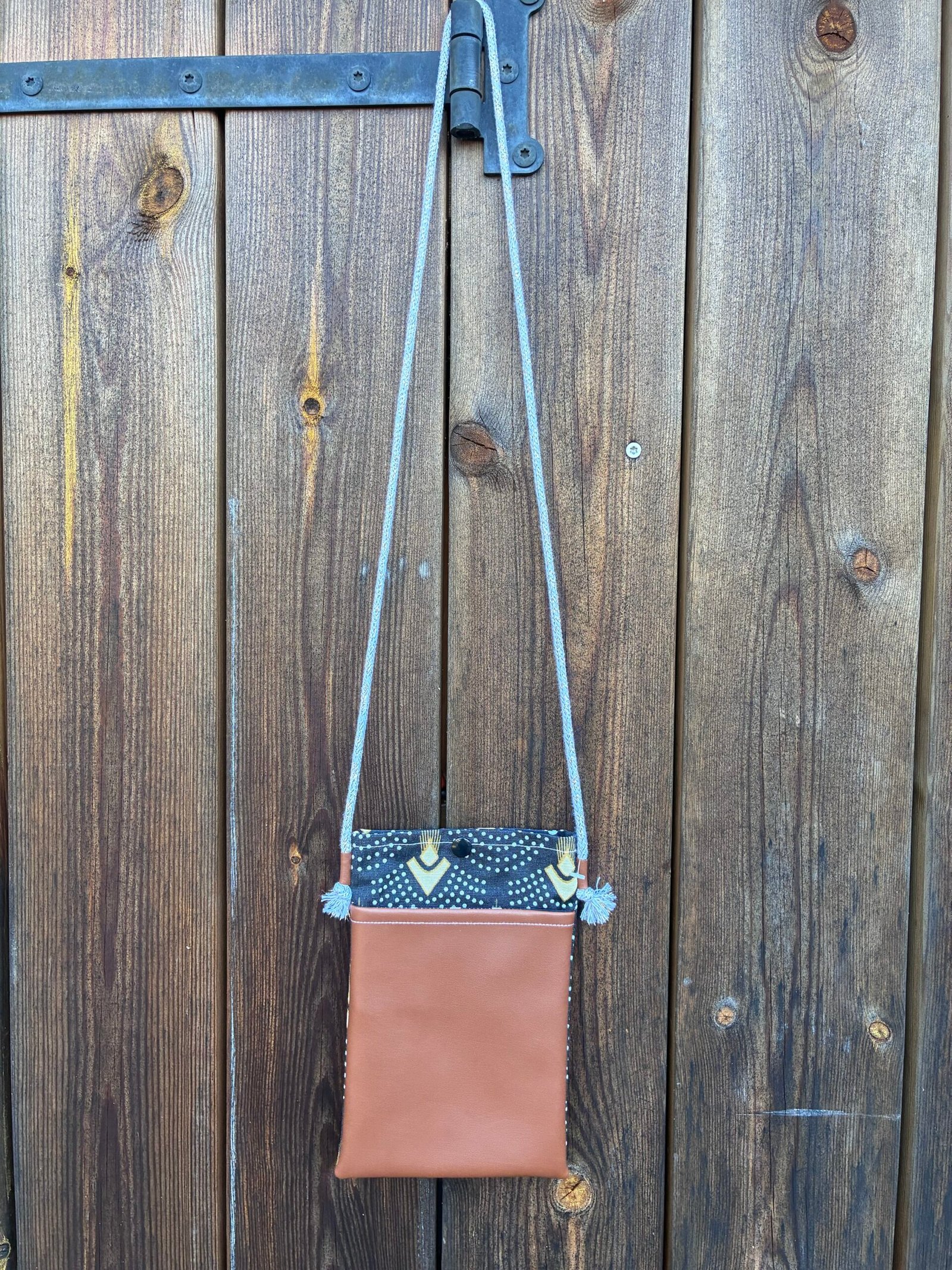 Mini pochette Noire et marron – Image 3
