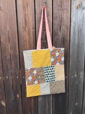 Suzie sac fourre-tout moutarde