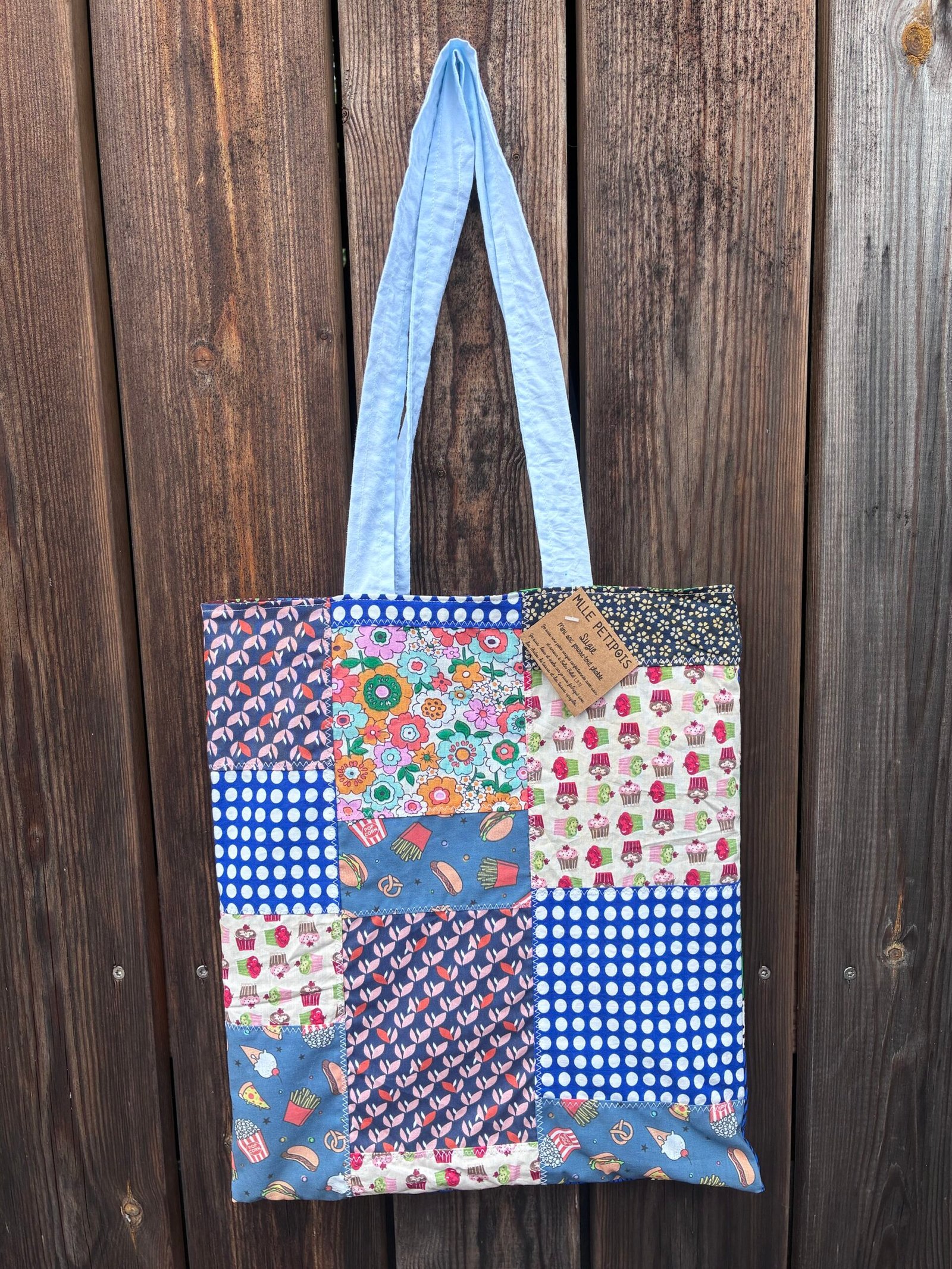 Suzie sac fourre-tout bleu